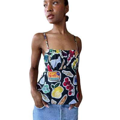 Backless Slim Fit Vest top